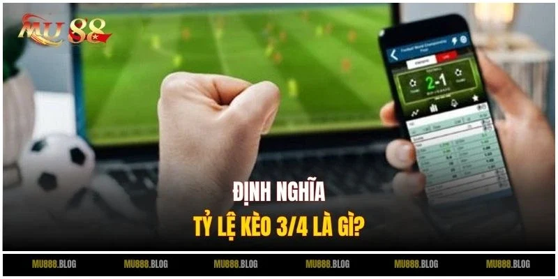 Định nghĩa tỷ lệ kèo 3/4 là gì?
