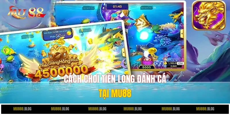 Cách chơi Tiền Long Bắn Cá tại MU88