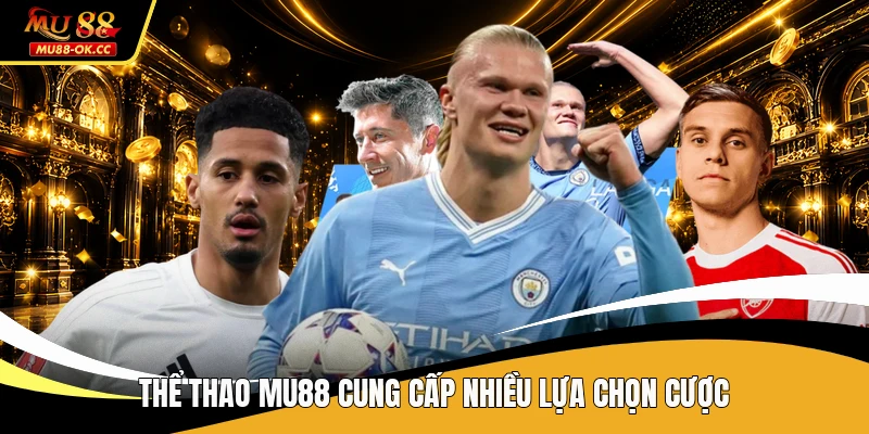 Thể thao MU88 cung cấp nhiều lựa chọn cược