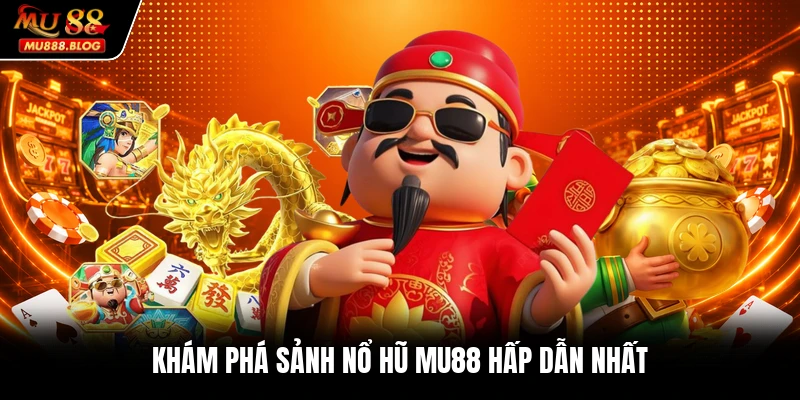 Khám phá sảnh nổ hũ MU88 hấp dẫn nhất